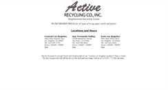 Desktop Screenshot of activelosangeles.com